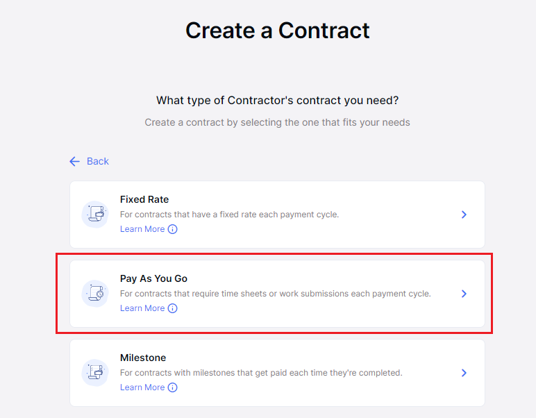 Is pay-as-you-go a contract?