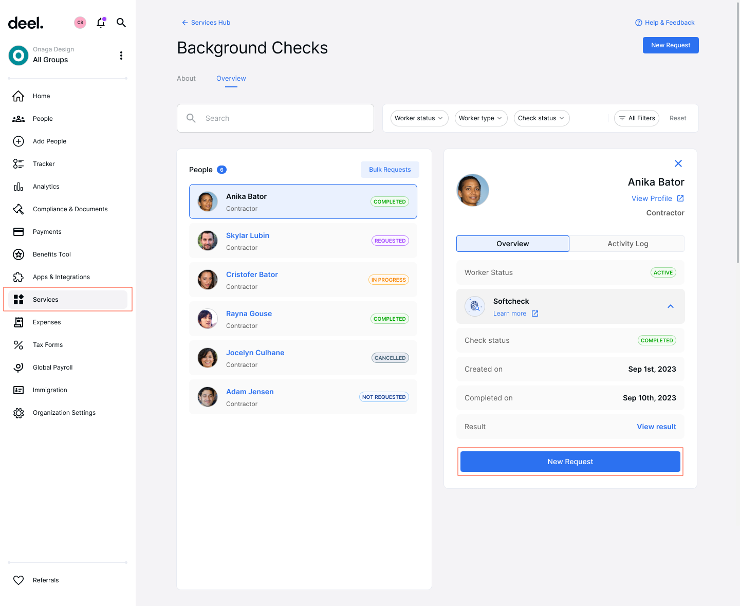 How To Run A Background Check on Deel – Deel