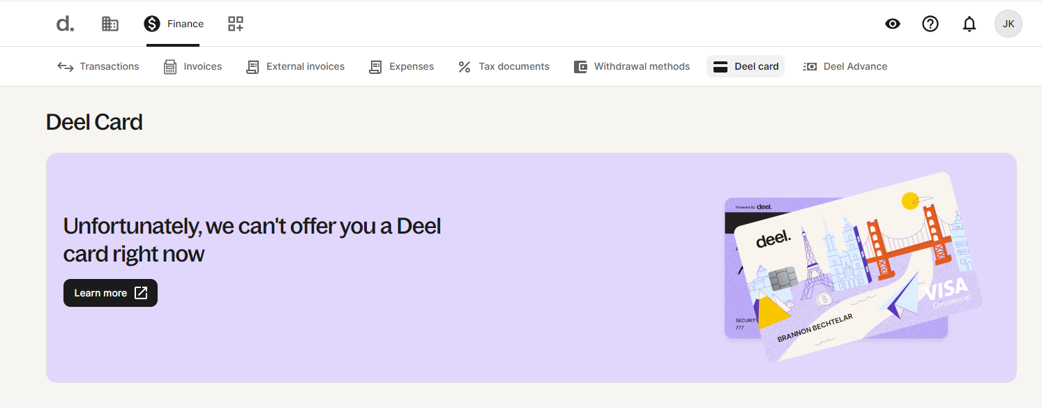 deel card eligible no.png